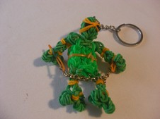 Schlüsselanhänger Ninja Turtle "Michelangelo"